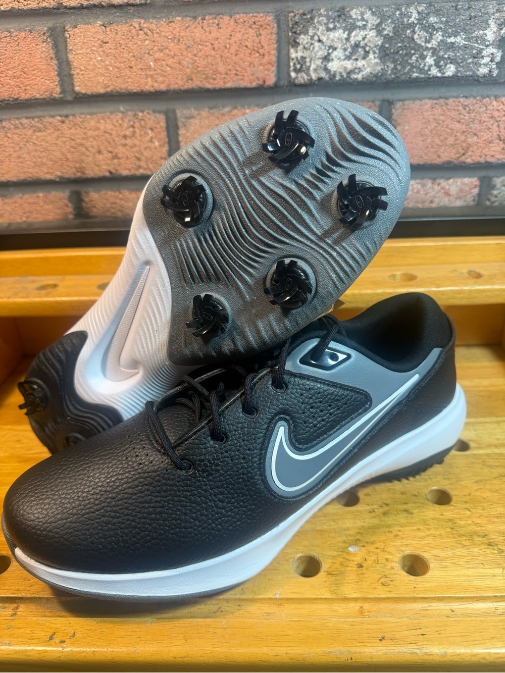 Nike Victory Pro 3 Men's 13 WIDE Golf Shoes Black Waterproof DX9028-003